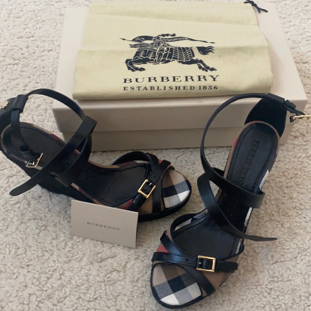 Burberry wedges
